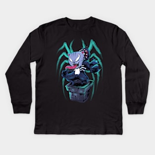 Venomkitty Kids Long Sleeve T-Shirt